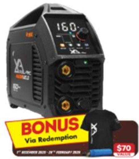 Buy RAZORWELD ARC 160PFC MMA/TIG WELDER in NZ.