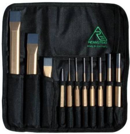 RENNSTEIG 11pc PUNCH & CHISEL SET