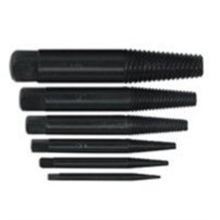 RENNSTEIG 6PC SCREW EXTRACTOR SET