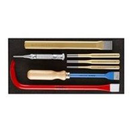 RENNSTEIG 7pc CHISEL & PUNCH SET