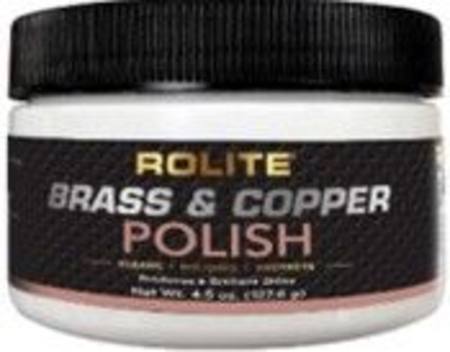 ROLITE BRASS & COPPER POLISH 4.5 OUNCE JAR