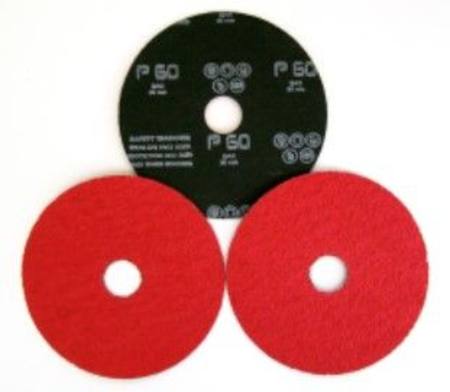 S&G 125mm x 22mm P036 SG FULL CERAMIC GRAIN FIBRE DISC PKT 25