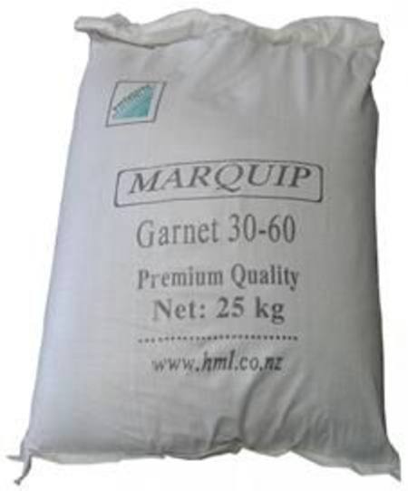 SANDBLAST GARNET 30/60 MESH 25KG BAG