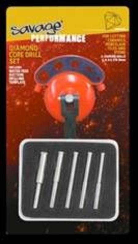 Buy SAVAGE DIAMOND CORE DRILL SET WITH DRILL TEMPLATE in NZ.