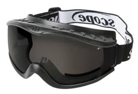 SCOPE SAFETY GOGGLE SMOKE LENS