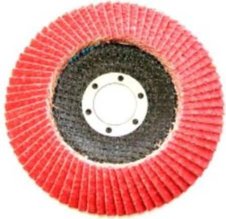 SG CERAMIC FLAP DISC 100 x 16MM C40 GRIT