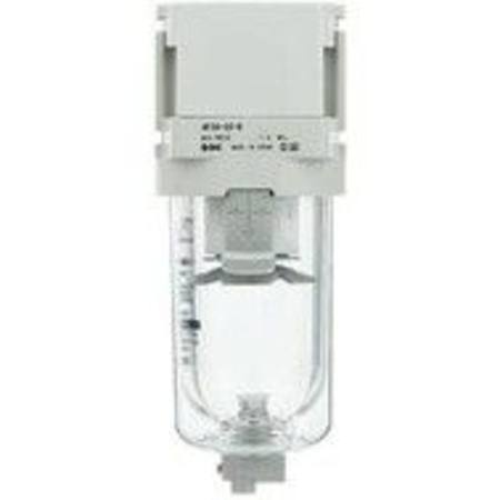 Buy SMC 1/2"BSP 5 Mµ AIR FILTER MANUAL DRAIN in NZ. 