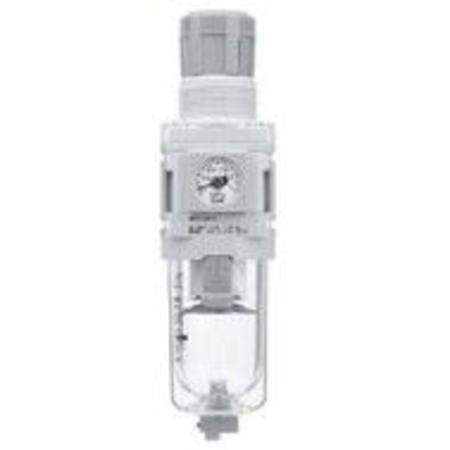 Buy SMC 3/8"BSP FILTER REGULATOR MANUAL DRAIN SQ GAUGE BACK FLOW CHECK in NZ. 