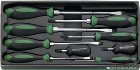 STAHLWILLE 4693 9pc SCREWDRIVER SET