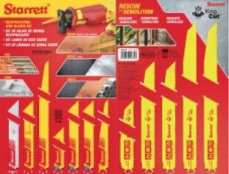 Buy STARRETT 12pc RECIPROCATING SAW BLADES SET in NZ.