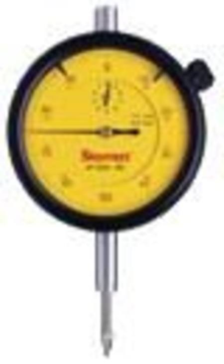 STARRETT 3025-481 DIAL INDICATOR 0.01mm GRADUATIONS 0 - 10mm 57mm DIAMETER