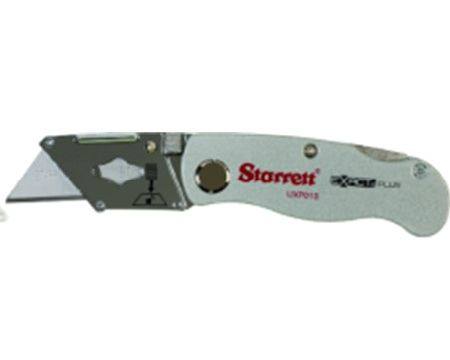 STARRETT ALUMINIUM DIE CAST FOLDING KNIFE