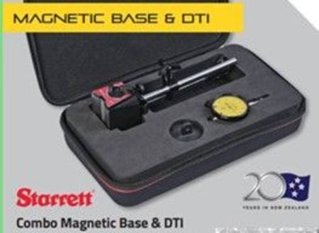Buy STARRETT DIAL INDICATOR & MAGNETIC BASE IN EVA CASE in NZ. 