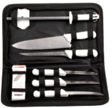 STARRETT HUNTING & FISHING 8 PCE KNIFE SET