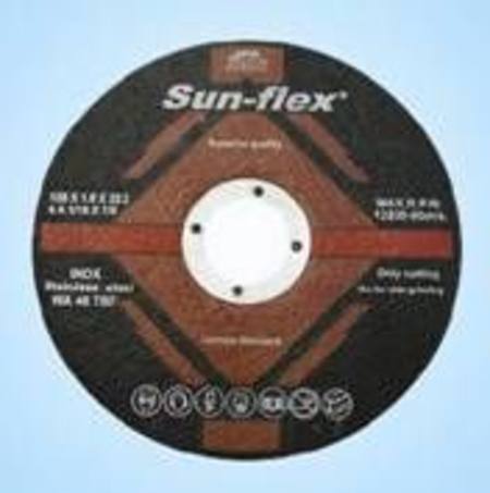 SUN-FLEX INOX IRON FREE METAL CUT OFF DISC 230 x 2 x 22mm PKT10