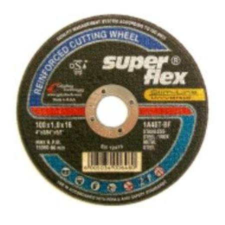 SUPER FLEX 100 X 1.0 X 16mm A46T INOX CUT OFF DISC 25 PACK