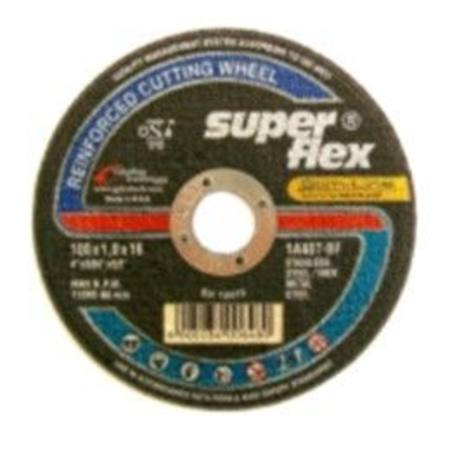 SUPER FLEX 100 X 1.0 X 16mm A46T INOX CUT OFF DISC EACH