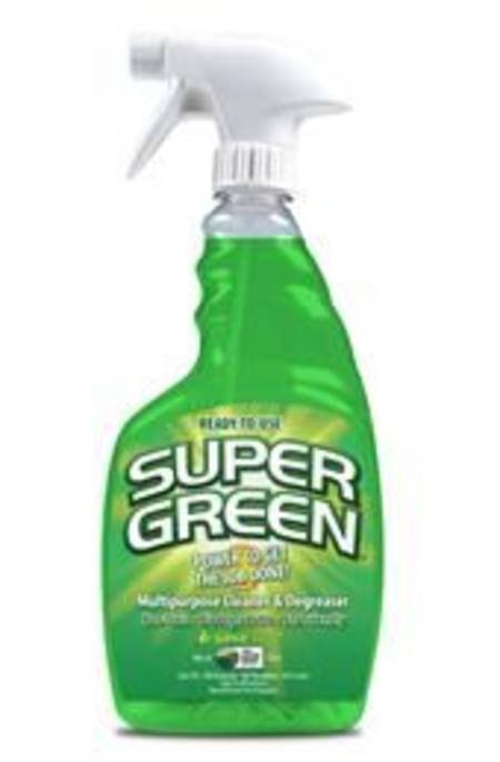 SUPERGREEN  READY-TO-USE GREEN TEA CLEANER TRIGGER BOTTLE 946ml