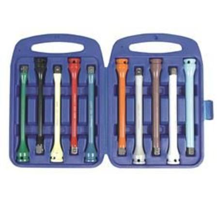 TOLEDO 10PC 1/2"DR TORQUE EXTENSION BAR SET