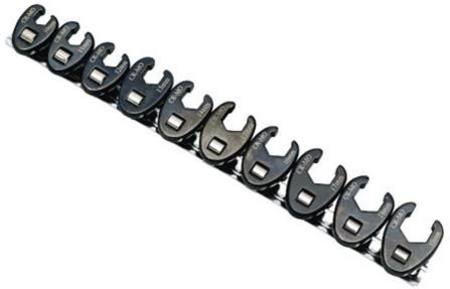 Buy TOLEDO 10pc 3/8dr METRIC FLARED CROW FOOT WRENCH SET in NZ. 