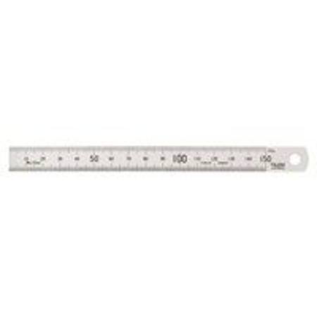 TOLEDO 150mm STAINLESS STEEL RULE 1 ROUND END
