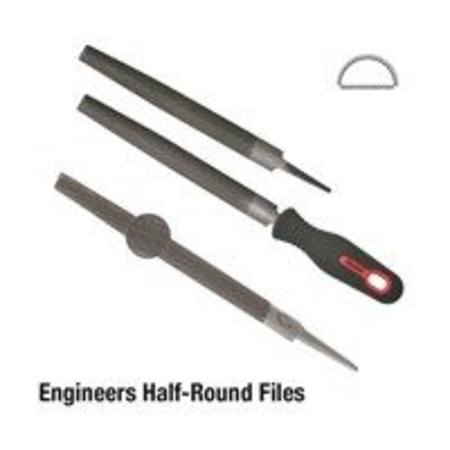 Buy TOLEDO 200mm HALF ROUND 2ND CUT FILE in NZ. 