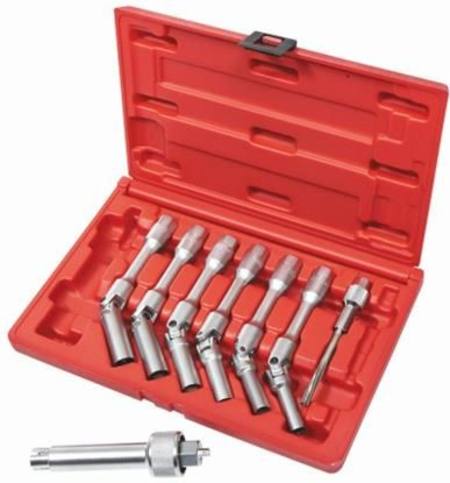 Buy TOLEDO 3/8"dr 9pc GLOW PLUG JOINT SOCKET SET in NZ. 