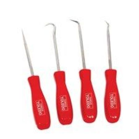 TOLEDO 4pc PICK & HOOK SET MINIATURE