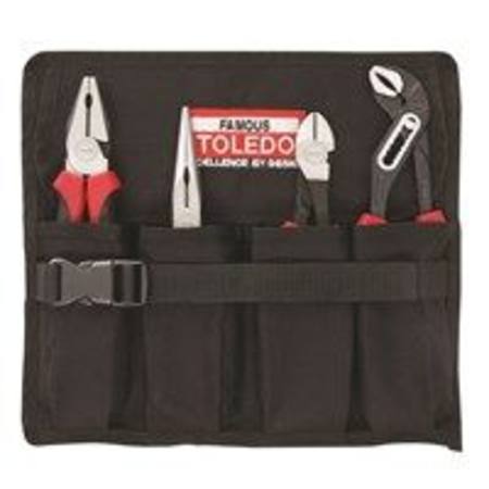 TOLEDO 4pc PLIER SET IN ROLL