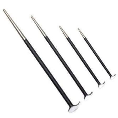 TOLEDO 4pc ROLLED HEAD PRY BAR SET