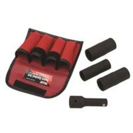 TOLEDO 4PC TWIST SOCKET SET FOR REMOVING SEIZED BOLTS NUTS ETC