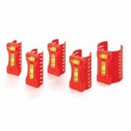 TOLEDO 5pc CLIP ON PIPE LEVEL SET