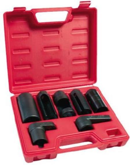 TOLEDO 7pc OXYGEN SENSOR REMOVAL SOCKET SET