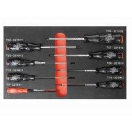 TOLEDO 8PC TAMPERPROOF TORX SCREWDRIVER SET