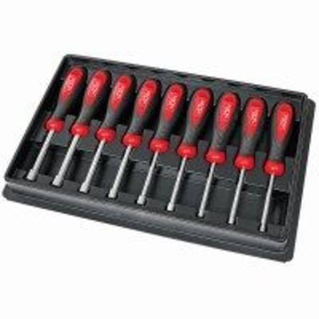 TOLEDO 9pc METRIC NUT DRIVER SET