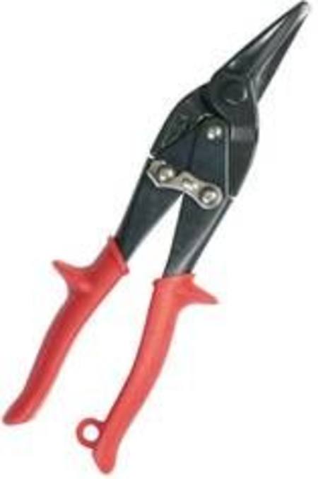 TOLEDO  AVIATION SNIPS LEFT HAND CUT - RED HANDLE