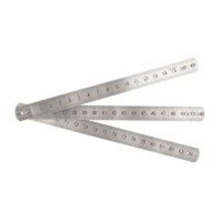 Buy TOLEDO FOLDING STAINLESS STEEL RULE 1000mm in NZ. 