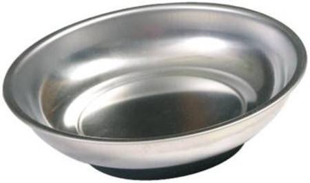 Buy TOLEDO ROUND 150mm MAGNETIC STAINLES STEEL TRAY in NZ. 