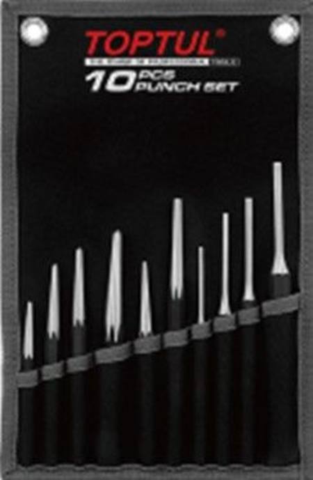 Buy TOPTUL 10PCE PIN/TAPER/CENTRE PUNCH SET in NZ.