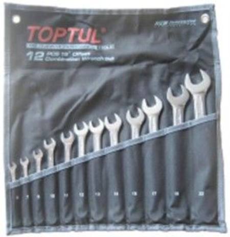 Buy TOPTUL 12PC RING & OPEN END METRIC SPANNER SET 6-22MM in NZ. 