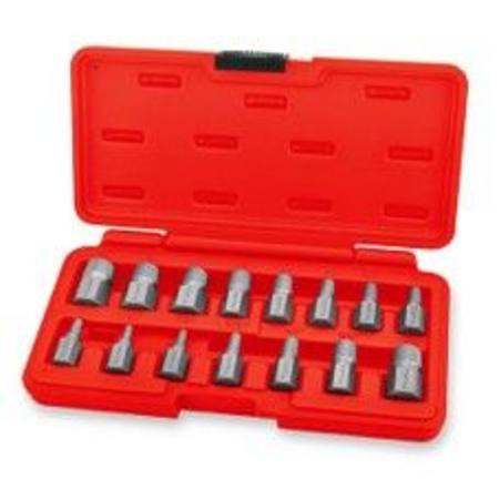 Buy TOPTUL 15PC HEX HEAD SCREW EXTRACTOR SET in NZ.