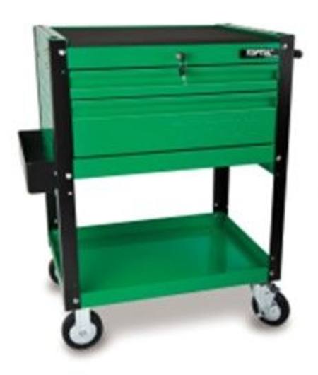 TOPTUL WORKTOP TOOL CART WITH 2 DRAWERS