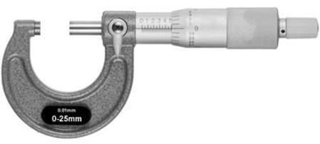 Buy VERTEX 0-25mm OUTSIDE MICROMETER 0.01mm GRADUATIONS in NZ. 