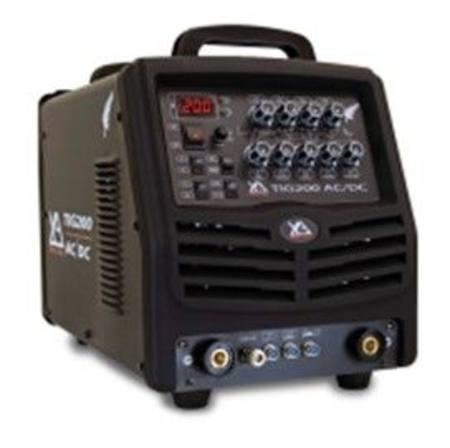 XCEL-ARC TIG200P DC DIGITAL INVERTER WELDER C/W 4M TORCH ARGON REG ARC SET 4M